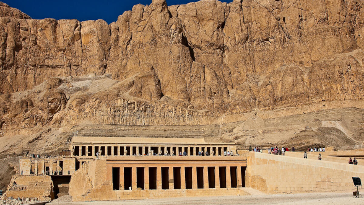 Hatshepsut Temple in the Valley of The Kings, Luxor, Egypt – an ancient funerary shrine (risastla/Flickr)