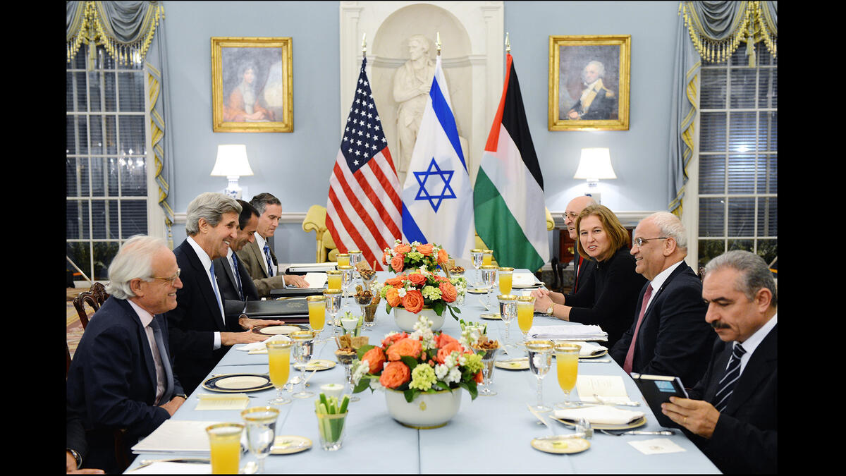 Prevailing international consensus is that solving the Israel-Palestine issue is key to stabilizing the Middle East, but the matter is muddied in the wake of ISIS. A viable diplomatic peace process has to be part of any regional anti-terrorist strategy. So let's act now. (Not a single Palestinian has been detected in IS or al-Qaeda forces.)