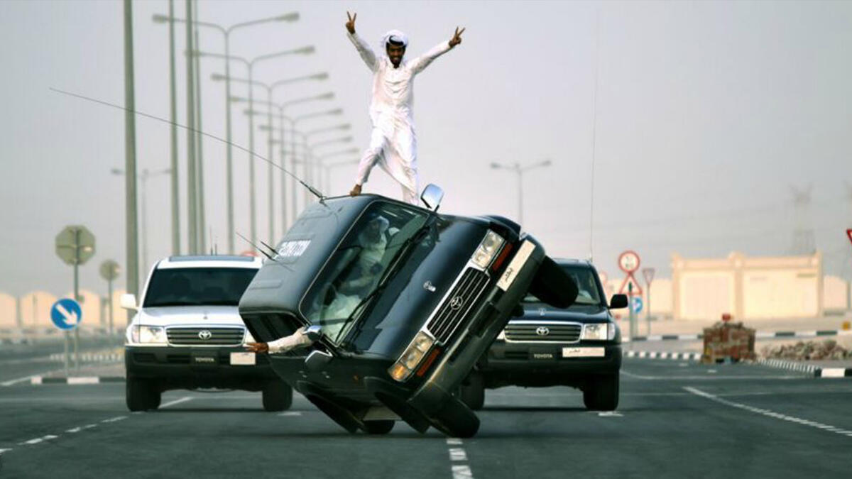 toyota land cruiser tricks qatar