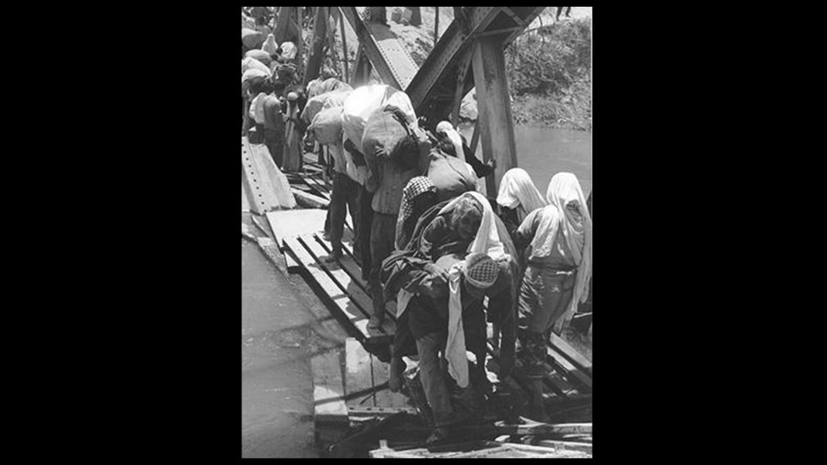 palestinians jordan river nakba