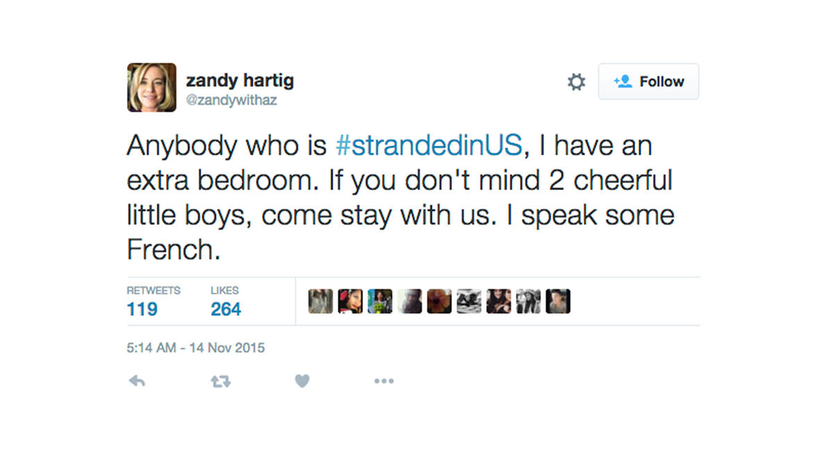 #strandedinUS #parisattacks