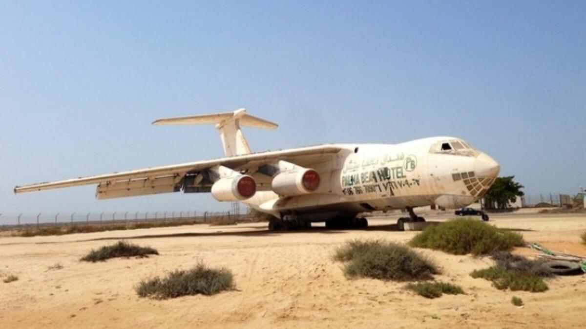 abandoned russian cargo plane