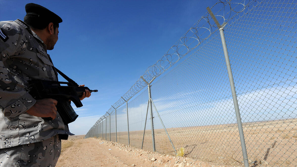 Saudi Arabia Iraq border