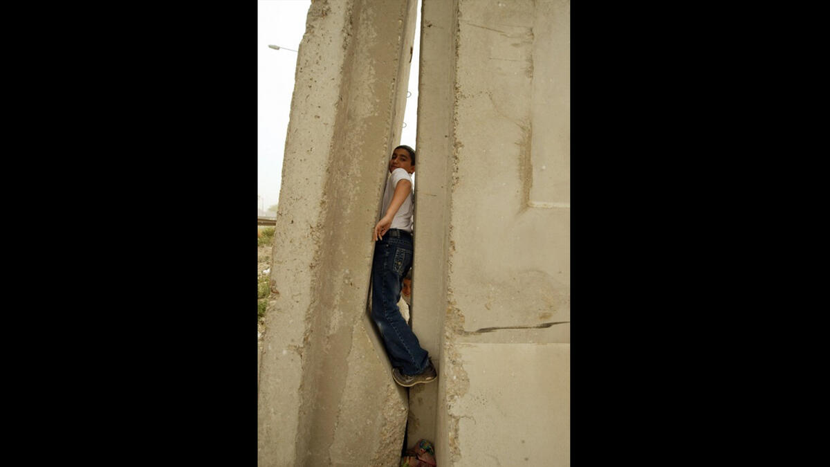 Iraq wall around Baghdad