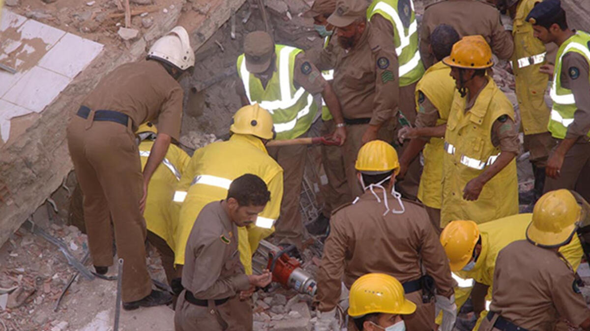 hotel collapse hajj mecca