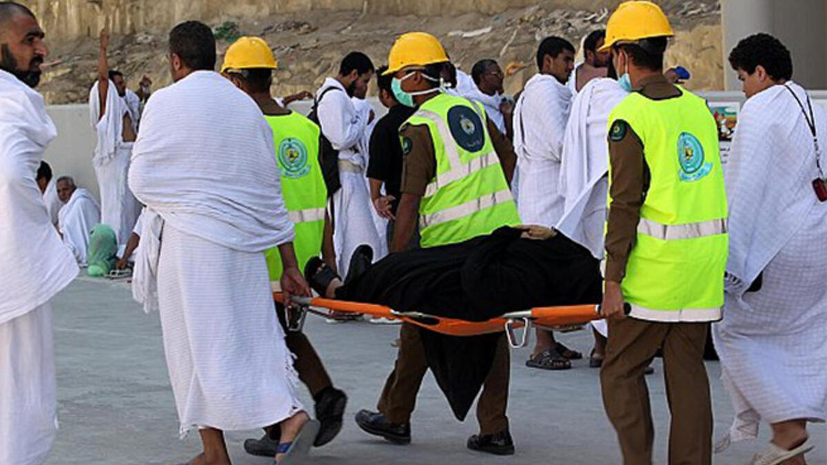 dead pilgrim stampede hajj mecca