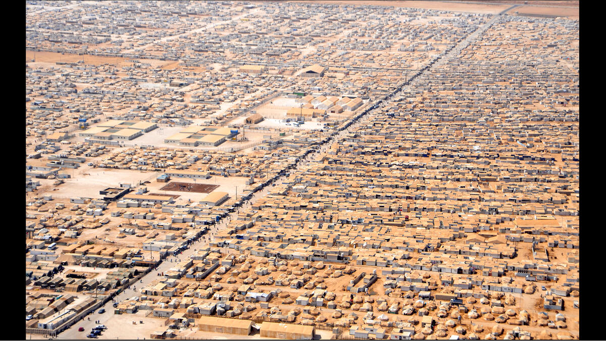 zaatari refugee camp