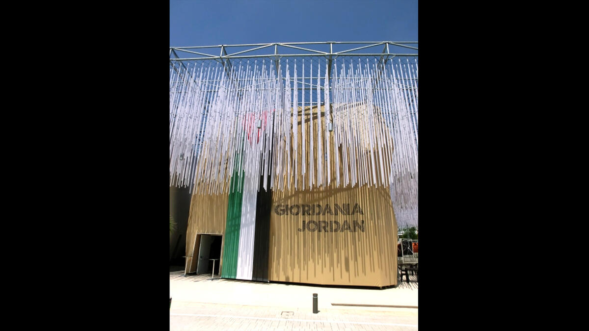 Jordan pavilion Milan Expo 2015