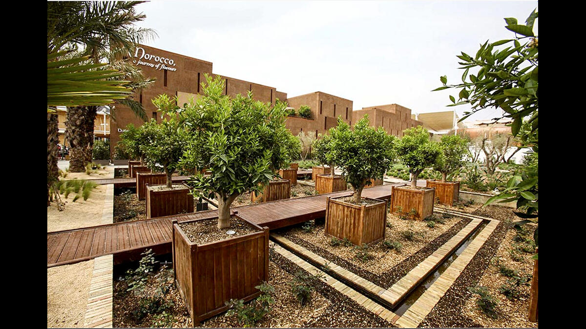 Morocco pavilion Milan Expo 2015