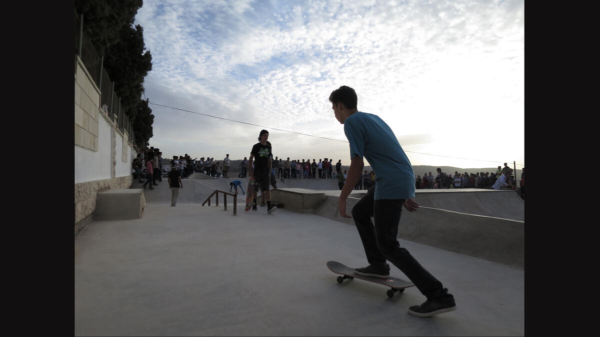 palestine skating skatepark westbank skatepal