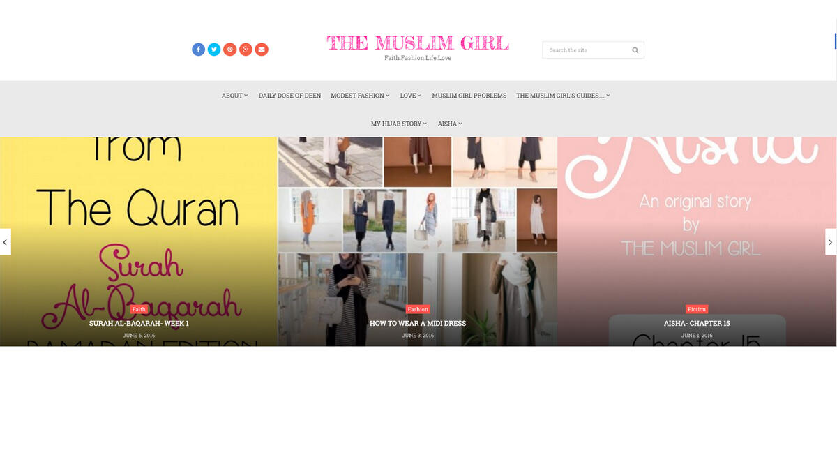 The muslim girl website