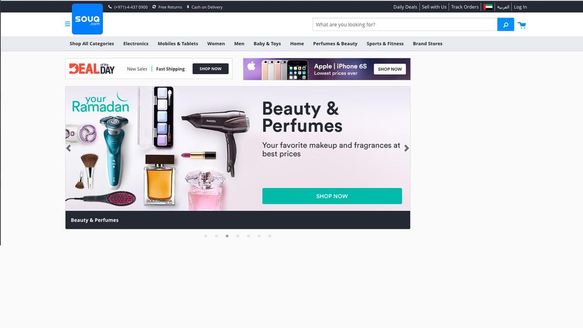 Souq.com online website ramadan