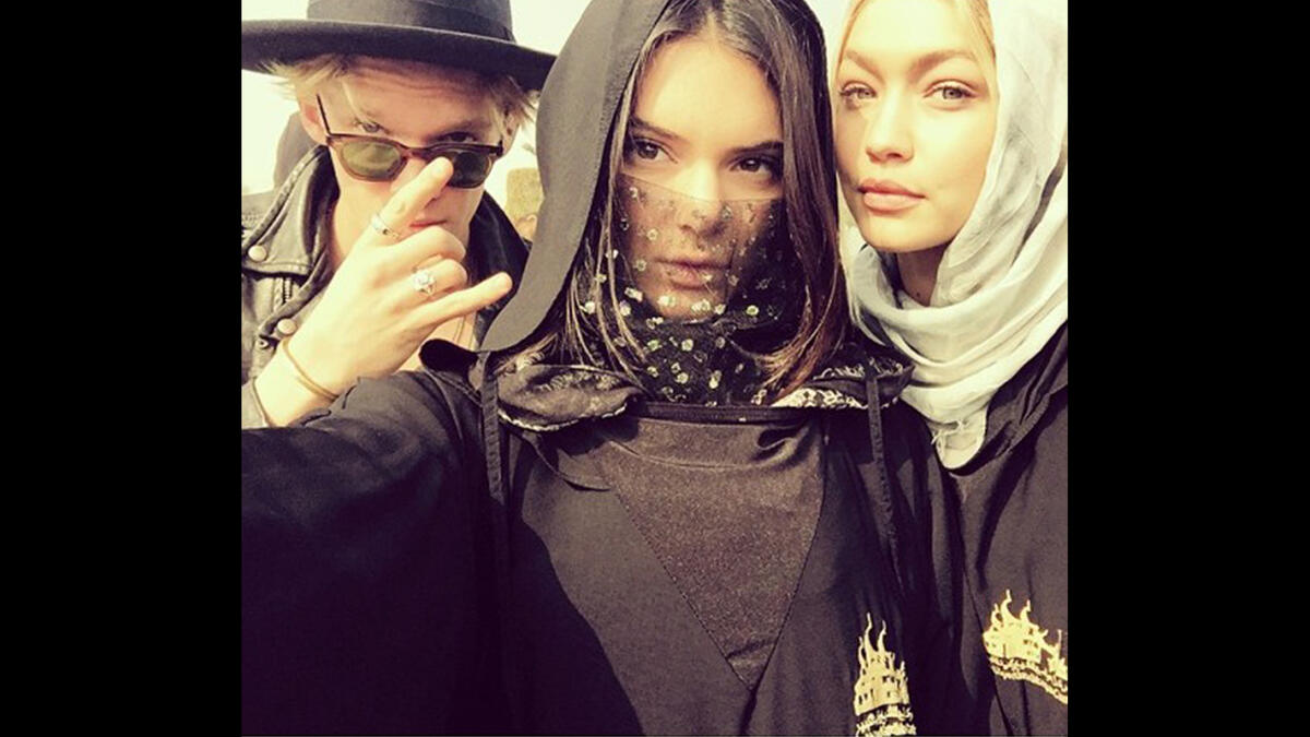 Kendall Jenner, Gigi Hadid, and Cody Simpson may have enjoyed the UAE a little too much. The superstar trio and other friends like Selena Gomez made quite a scandal at the Sheikh Zayed Grand Mosque in Abu Dhabi while visiting the Emirates over New Year’s.