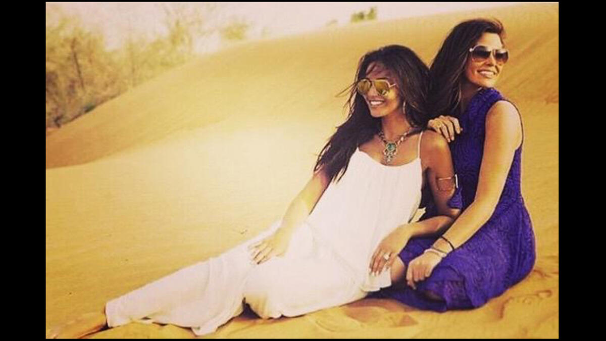 Forget Vegas! There’s no better bet to have an off-the-grid Bachelorette party than to cross continents and enter the Emirates, proved ‘Coronation Street’ star Michelle Keegan. What happens in the UAE, stays in the UAE, Sister!