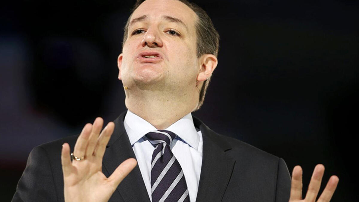 Ted Cruz dumb face