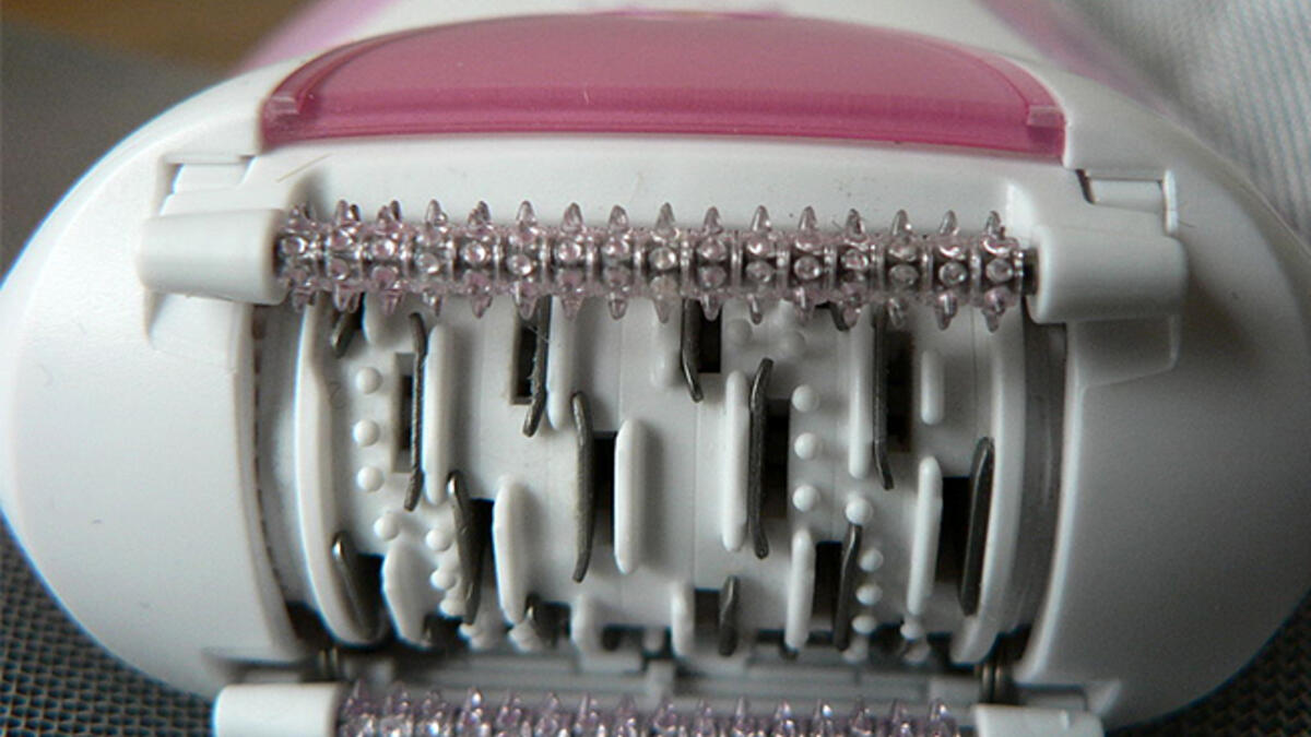 shaving machine woman