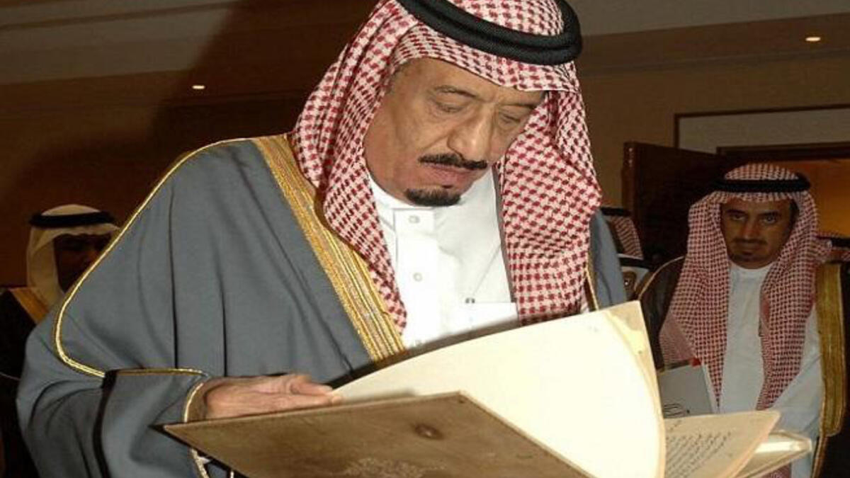 Saudi king