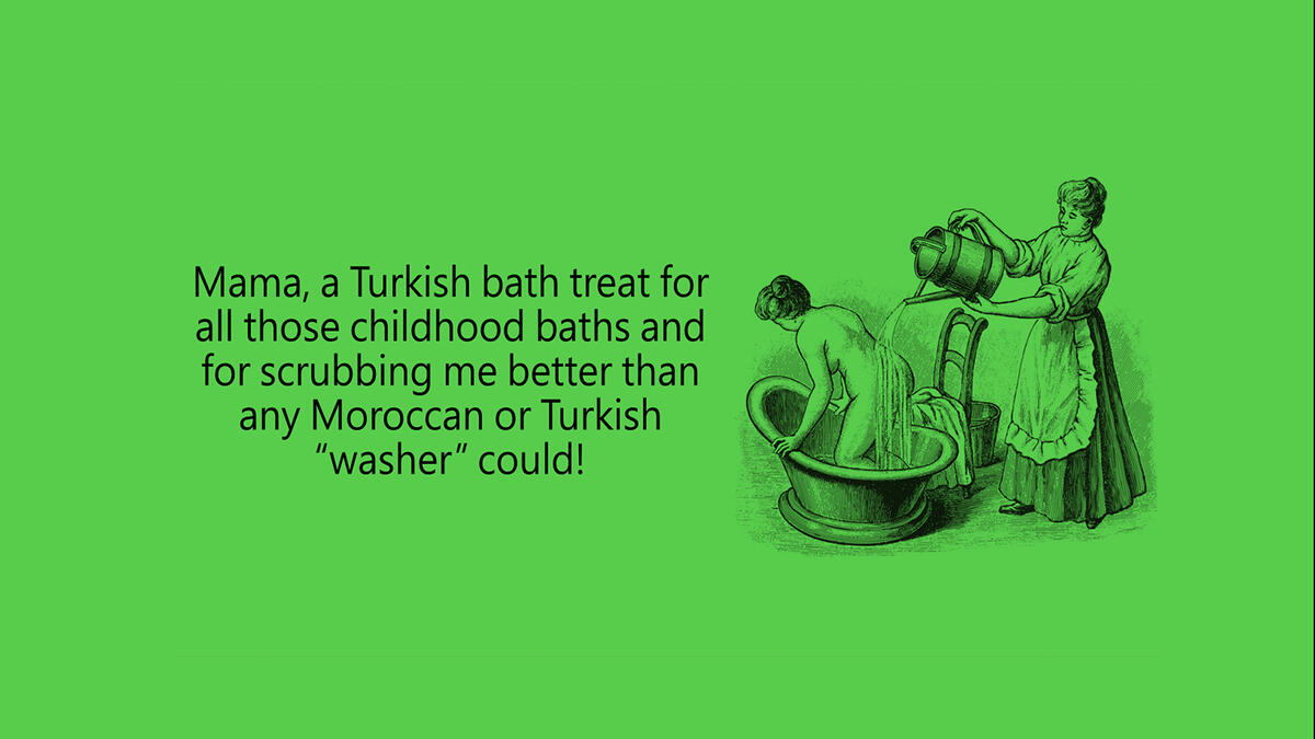 Arab Mother's Day parody cards