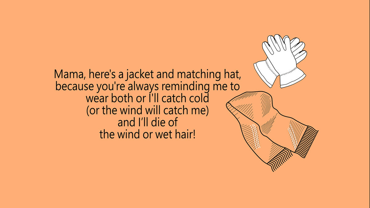 Arab Mother's Day parody cards