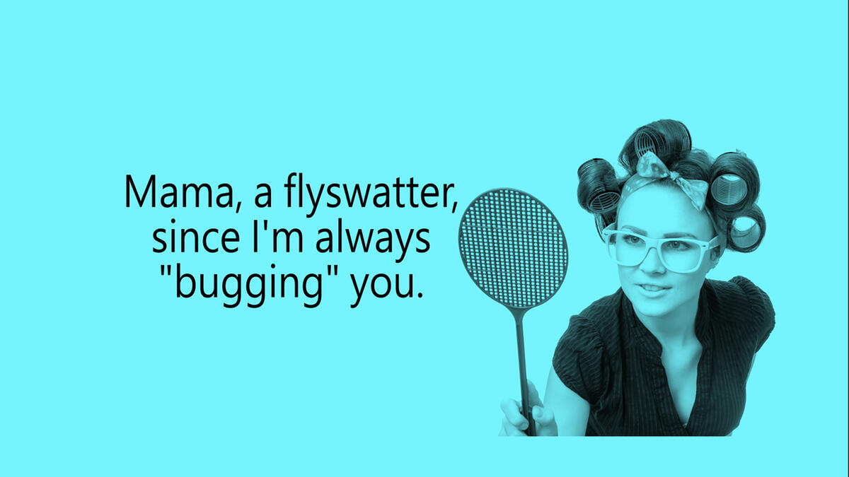 Arab Mother's Day parody cards