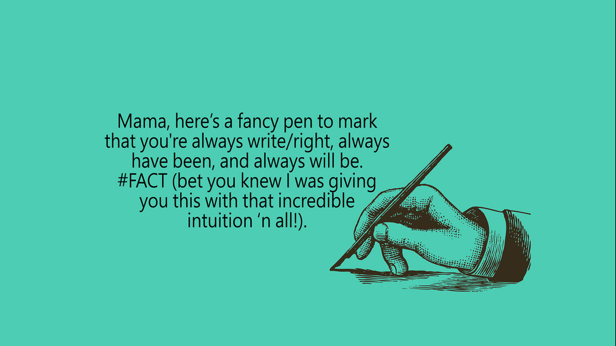 Arab Mother's Day parody cards