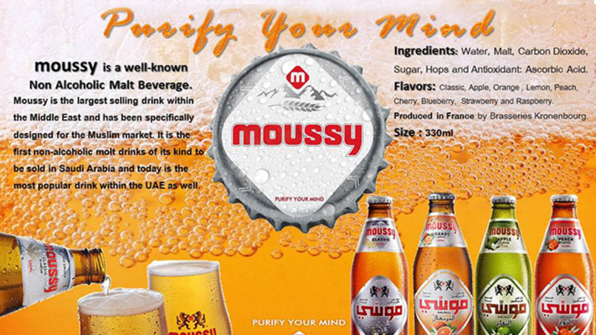 Moussy non-alcoholic beer