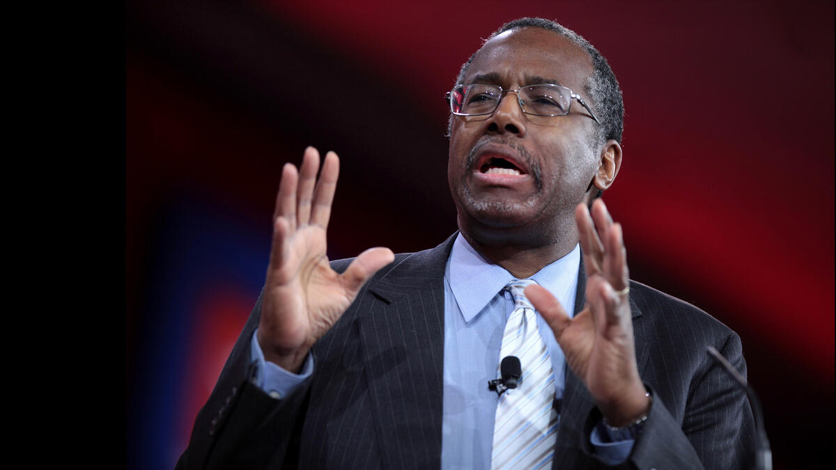 ben carson talking
