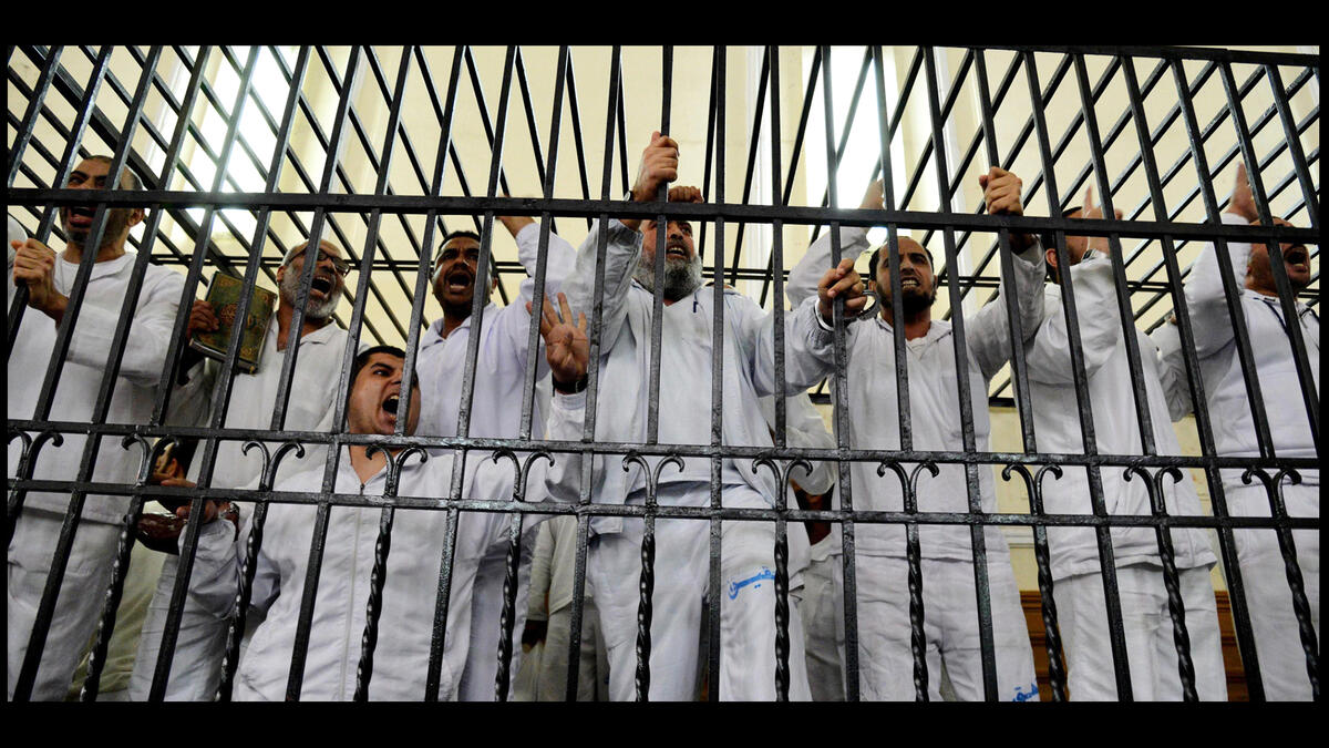 egypt 500 muslim brotherhood death sentence
