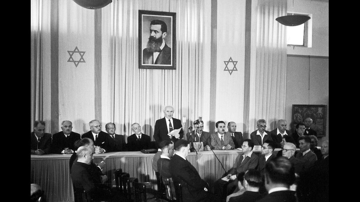israel founded 1948