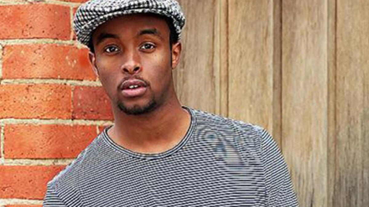 True - Sharky Jama: the 25-year old Australian model and DJ told his parents he was going camping last year before boarding a pl