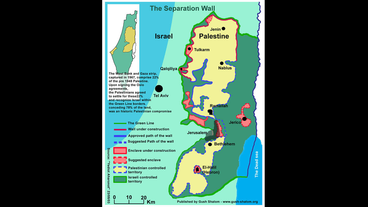 Green line versus barrier wall