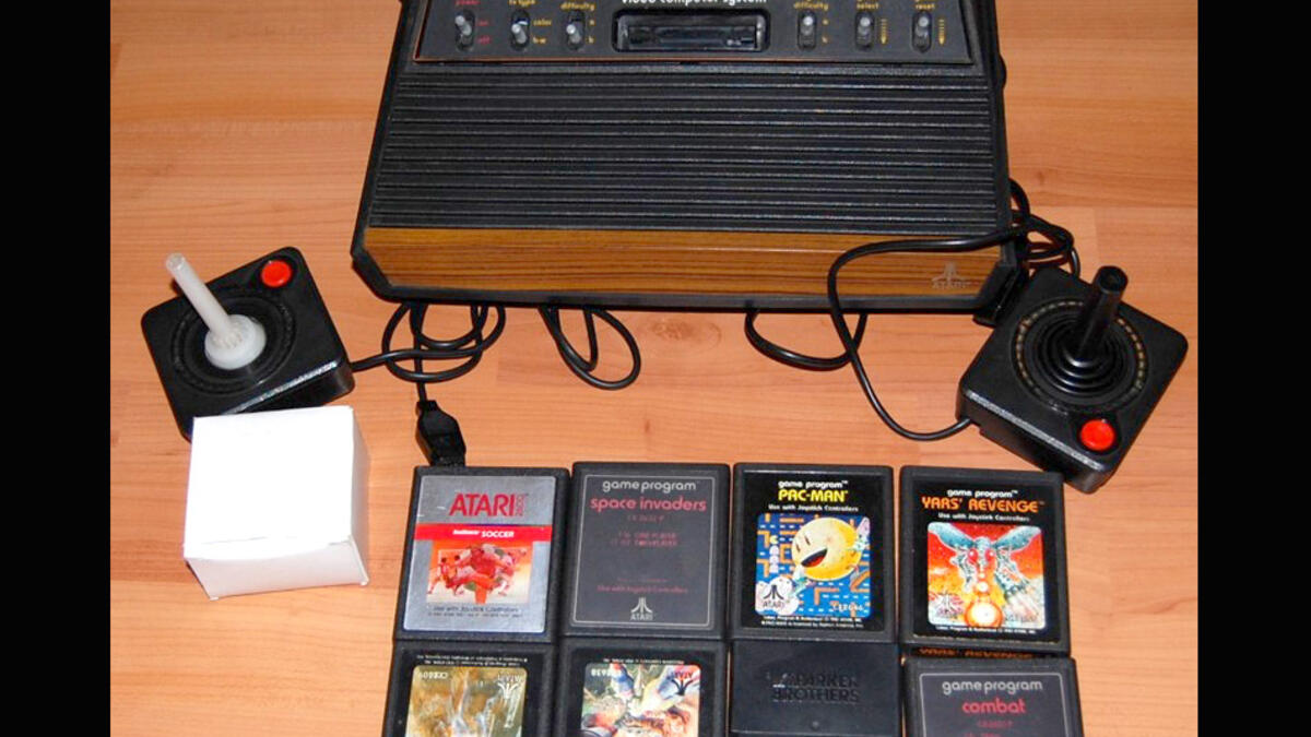 old atari game