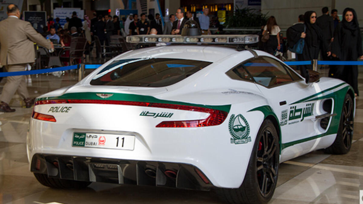 Dubai police car