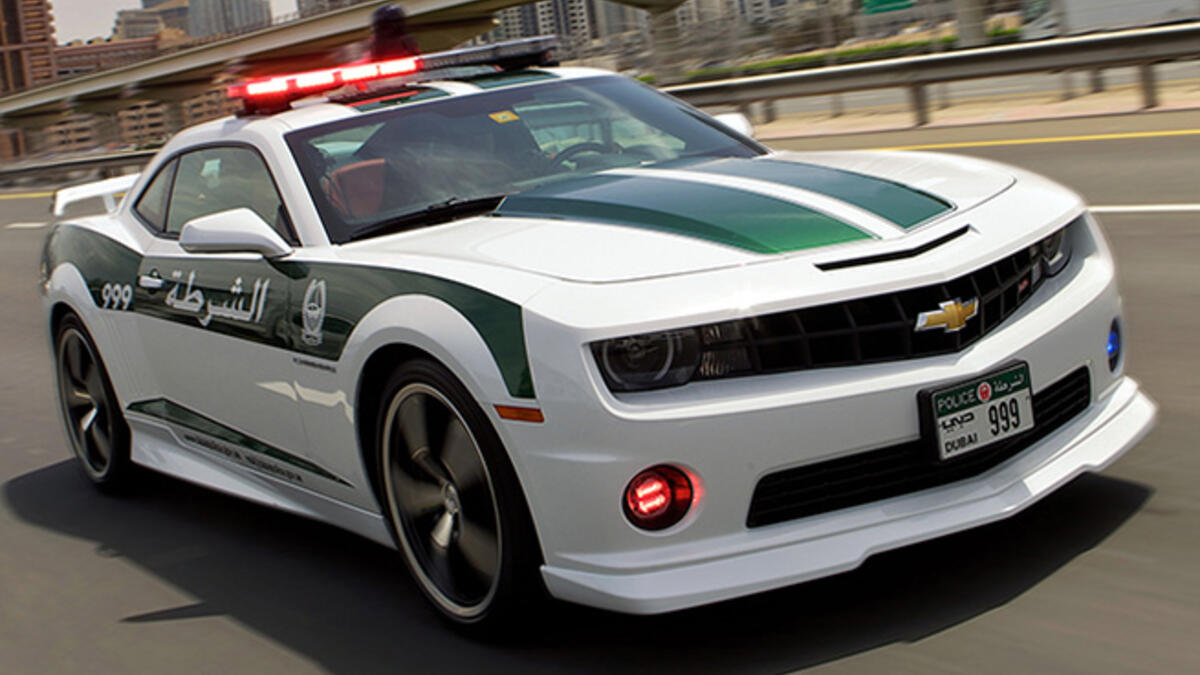 Dubai police car