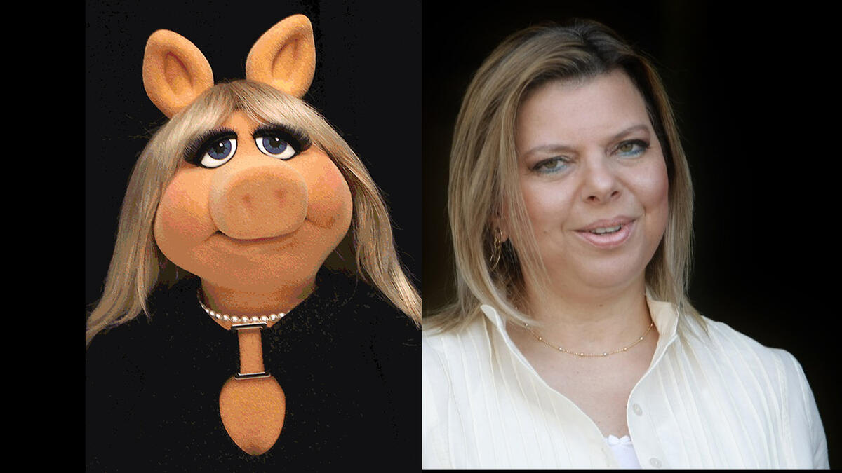 Sara Netanyahu as Miss Piggy