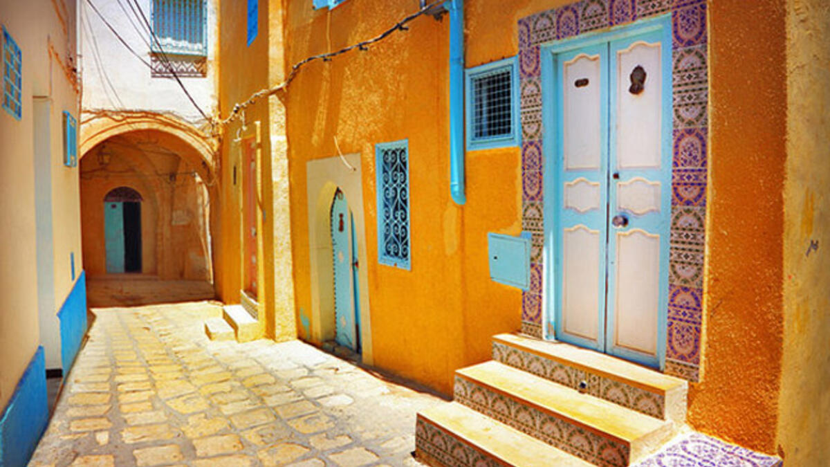Tunisian street scene
