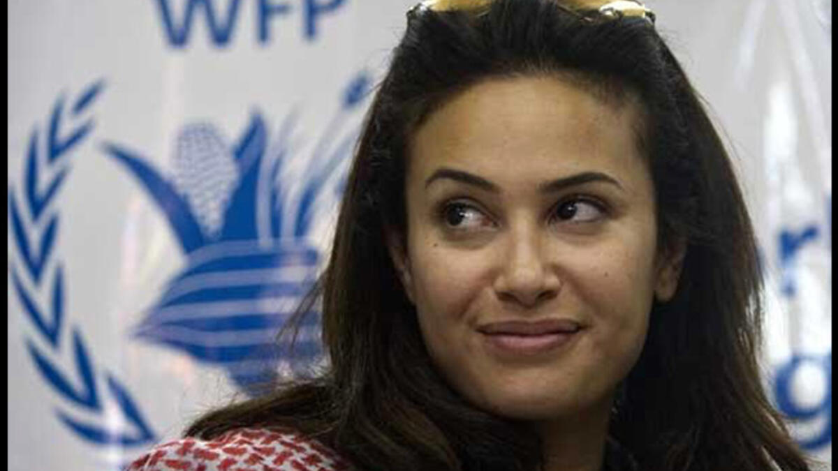 Hend Sabry - The Tunisian film star was appointed “Ambassador against Hunger” for the World Food Programme (WFP) in 2006. She has visited WFP’s programs in Jordan, Lebanon, Egypt and Gaza as well as launched campaigns to support feeding projects in Egypt and Tunisia.