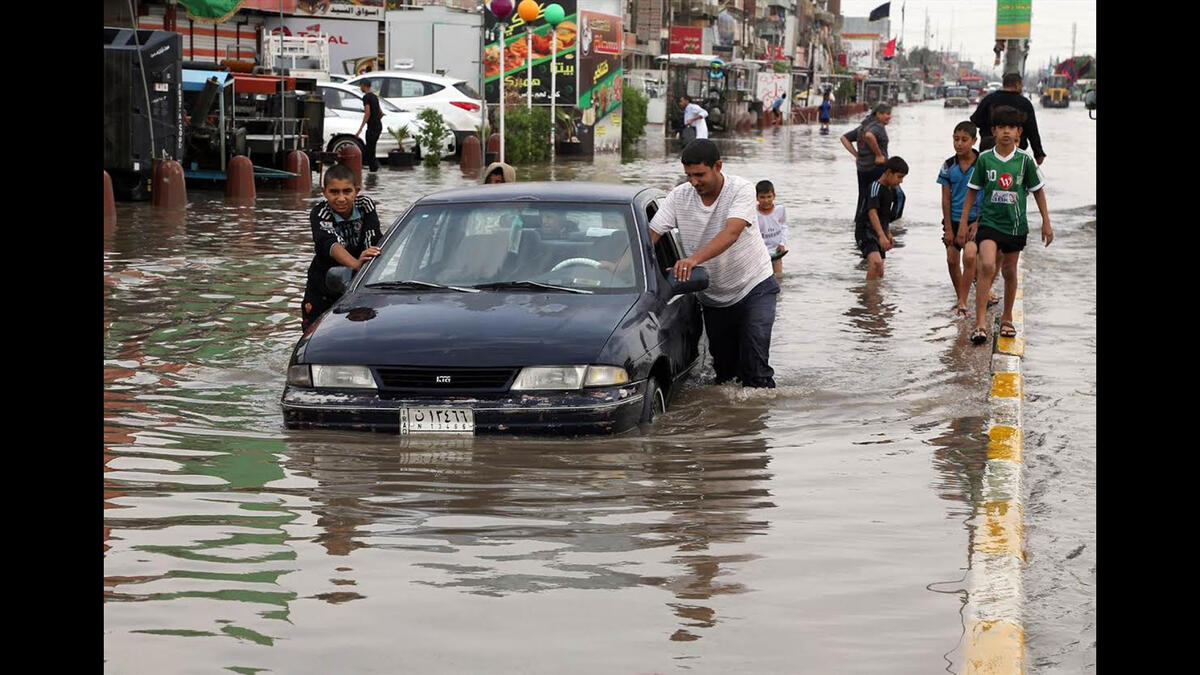 Iraq flash floods