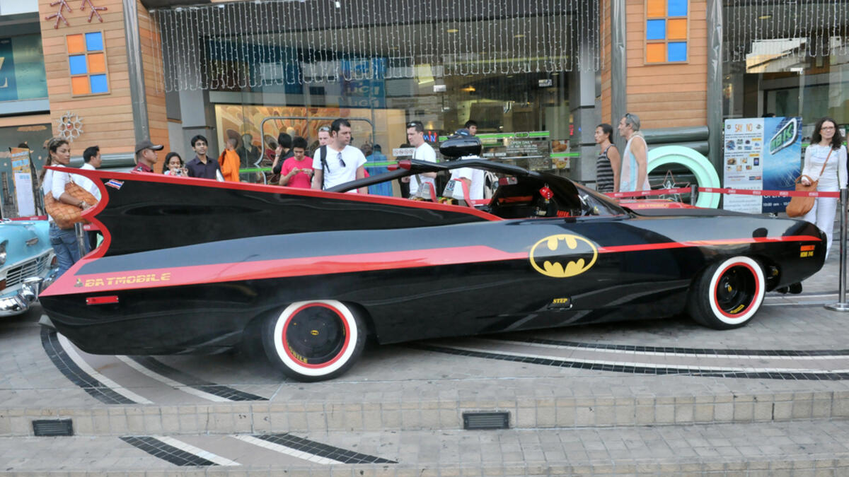 The batman car designed for people who love this hero character. (Shutterstock/ File Photo)