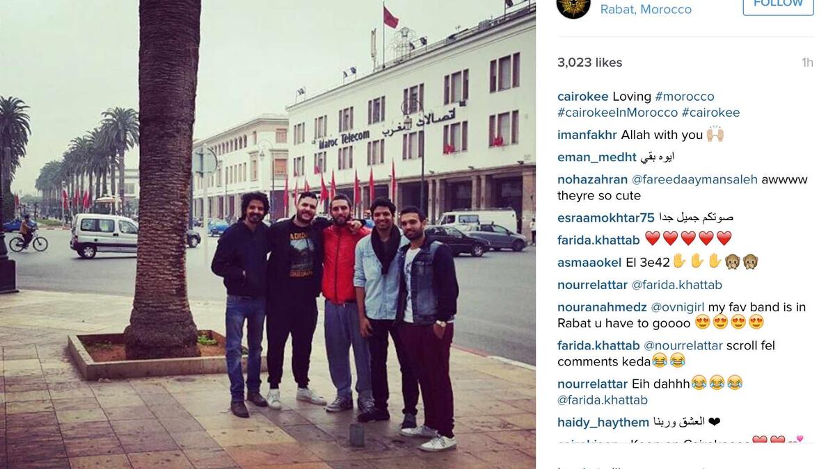 Cairokee in Morocco