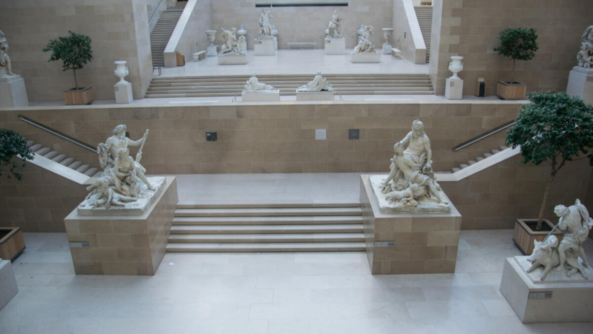 Inside of the Louvre Museum.(Shutterstock/ File)