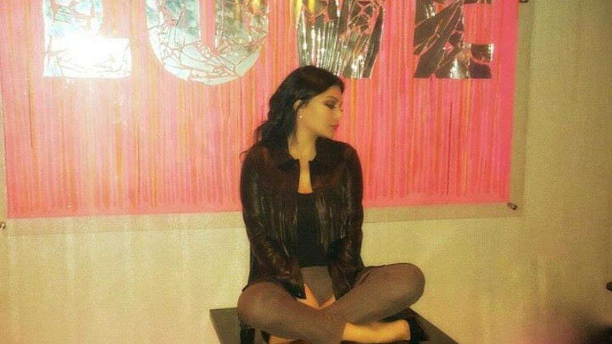 We LOVE this diva: Haifa Wehbe seems to be in a "loving" mood this week! (Image: Facebook)