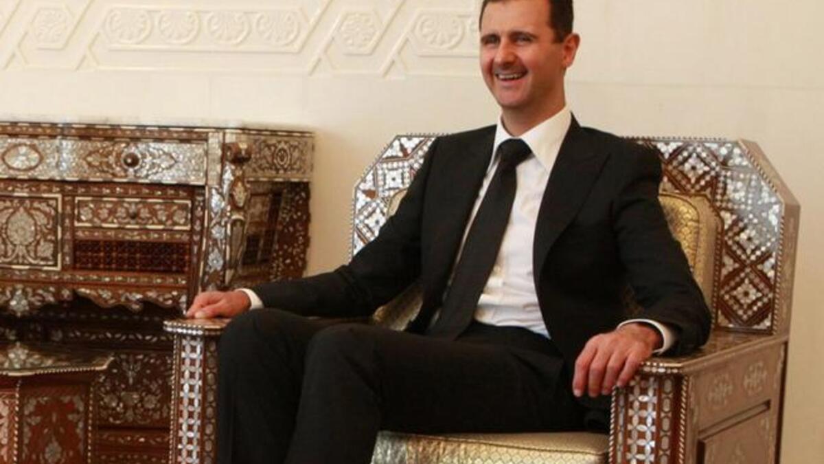 Bashar's battle cry has not shifted radically from Pa's manipulative path: Junior al-Assad blames the current insurrection on 
“foreign conspirators” and “terrorists.” as father claimed revolution "must be saved and defended from dissidence at all costs."