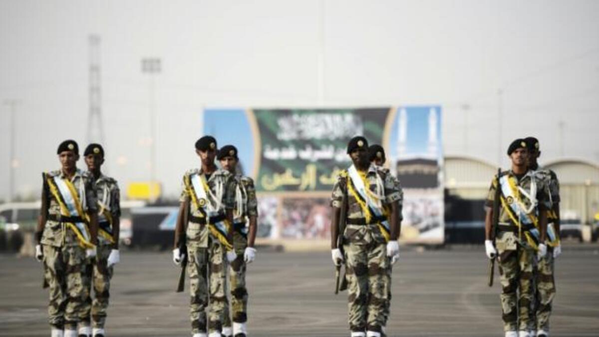 Saudi troops