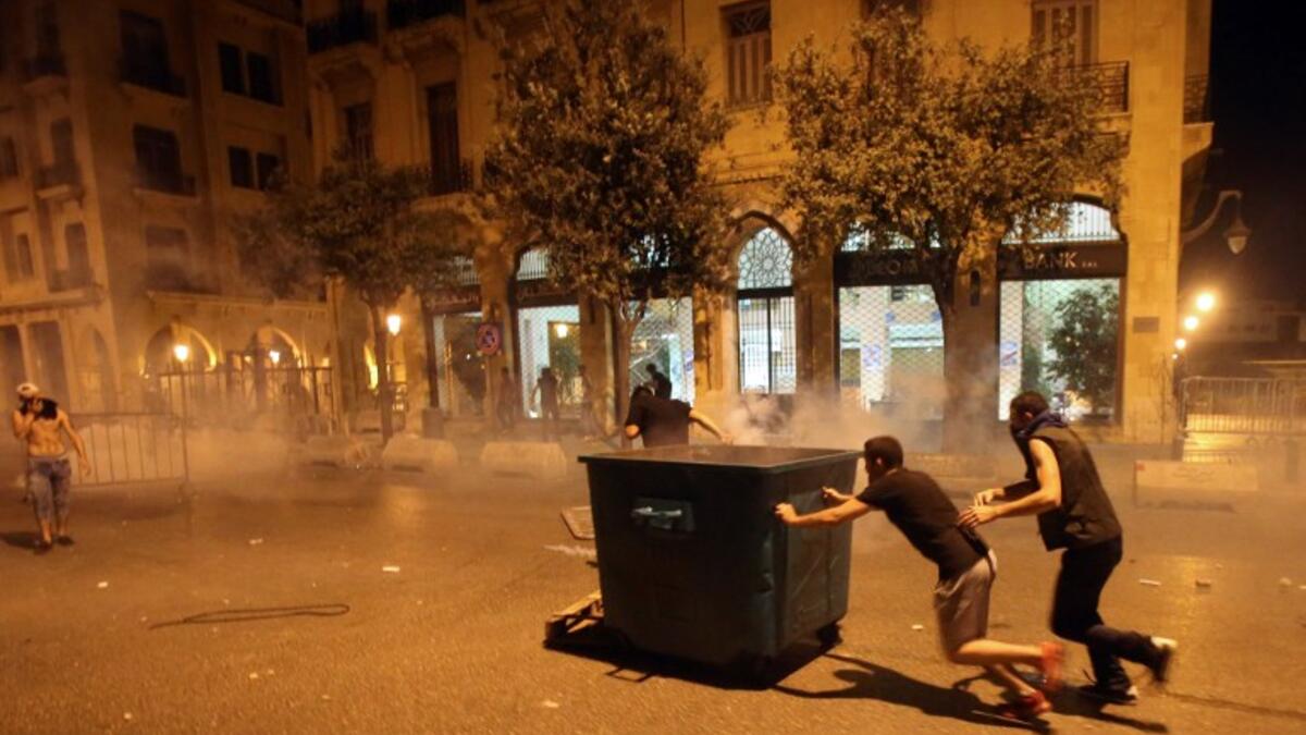 Beirut trash protests