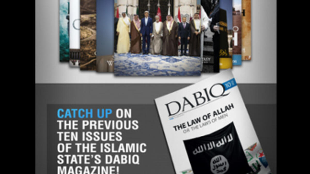 The magazine features transcripts of the final statements of suicide bombers, interviews with the leaders of ISIS affiliates in other parts of the world, and lots of quotes from the Quran, the prophet Muhammad, and 7th & 8th century Islamic leaders.