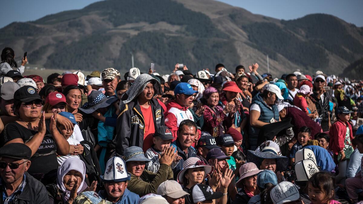Games attracted Kyrgyz spectators from around the landlocked, mostly Muslim country (nytimes.com)