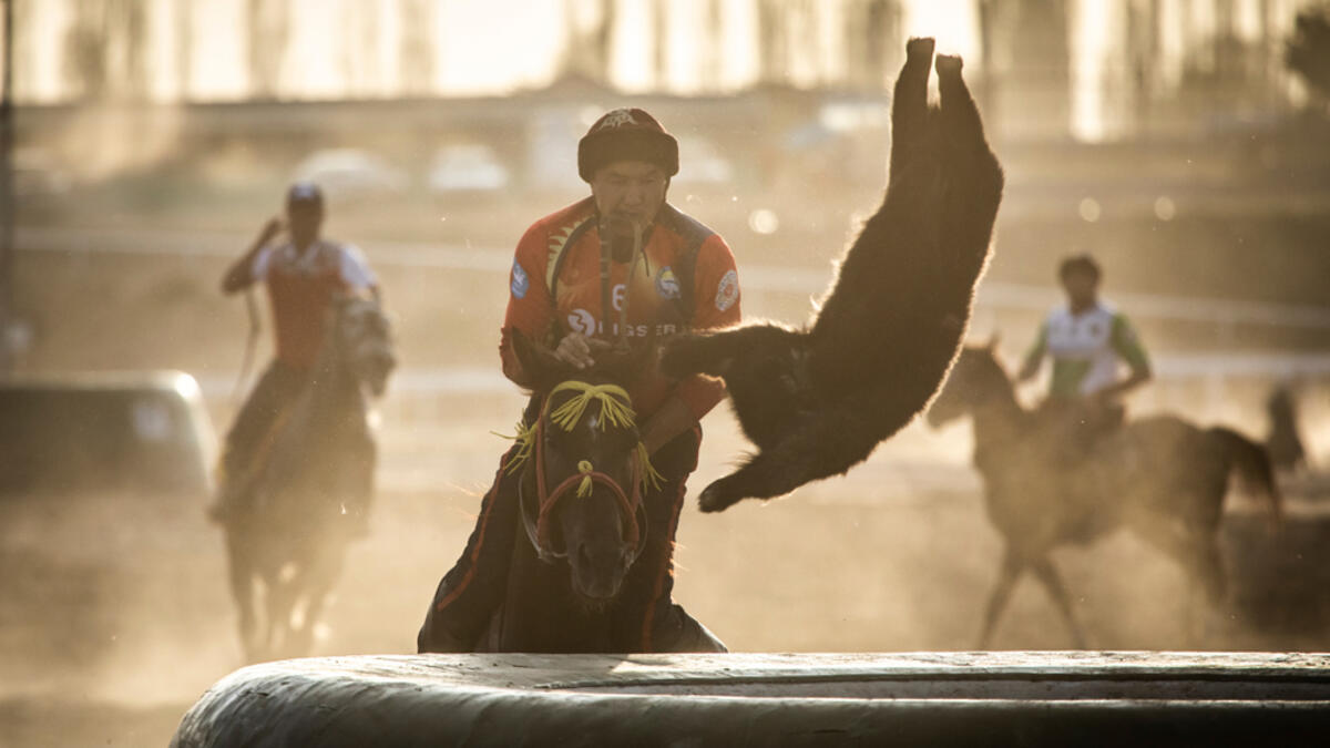 Game of kok-boru during Wold Nomad Games (Shutterstock/File Photo)