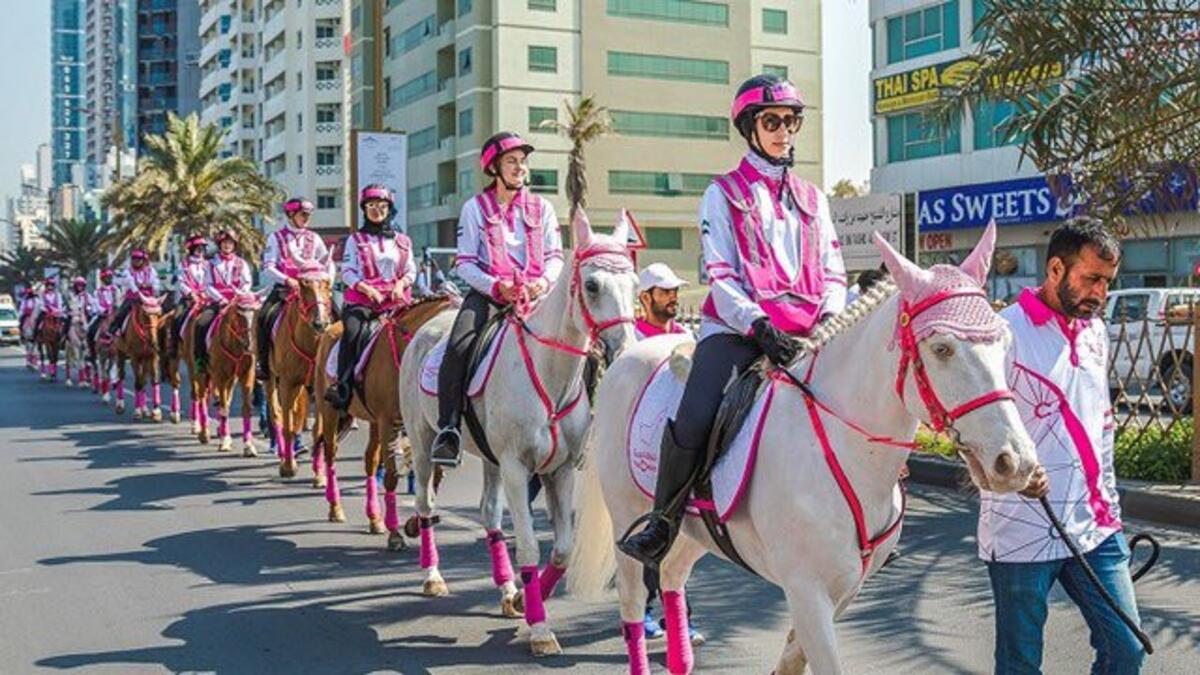 11 breast cancer cases uncovered during 'Pink Caravan Ride' in UAE. (Twitter)