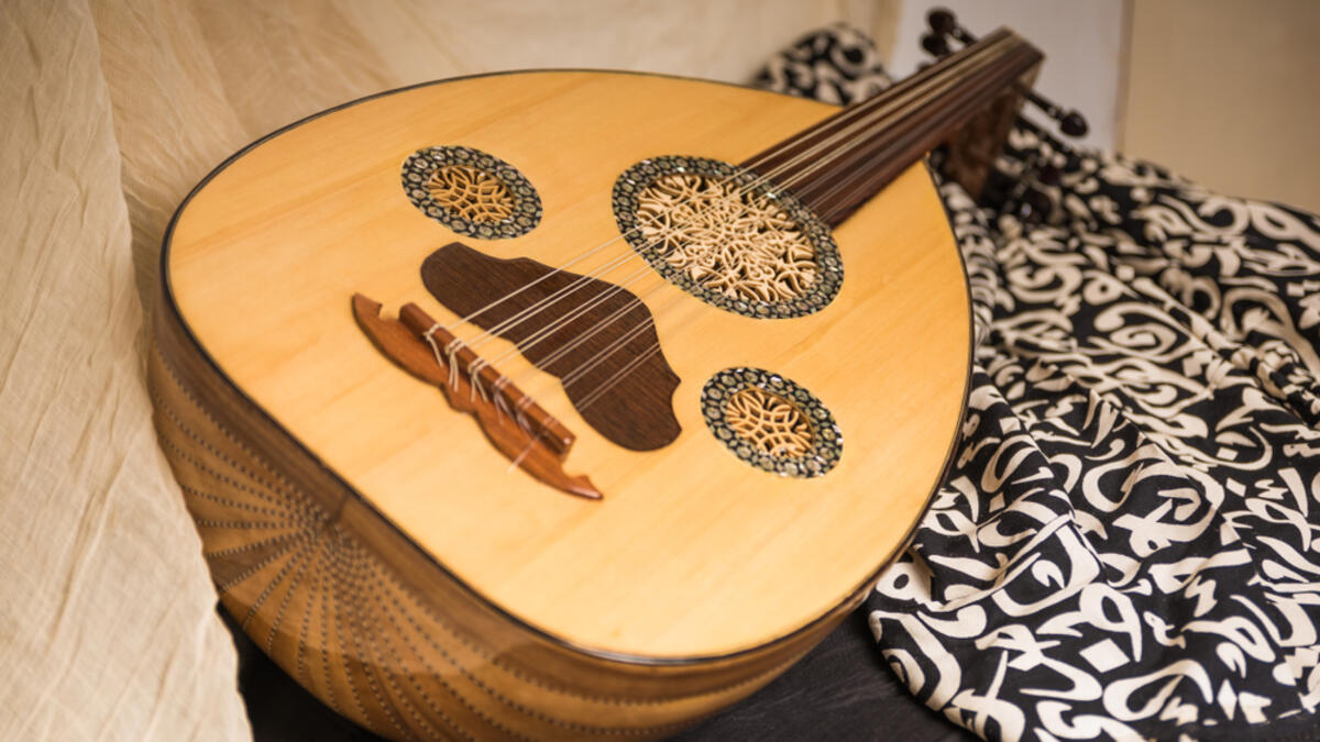 The Arabic musical instrument 'Oud' which was popular in the 12th century. (Shutterstock/ File)